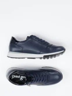 Paul Green – Sneaker aus Kalbleder Dunkelblau
