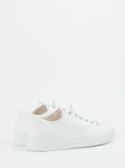 Paul Green – Sneaker aus Kalbleder in Weiß