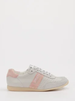 Paul Green – Sneaker aus Ledermix in Offwhite
