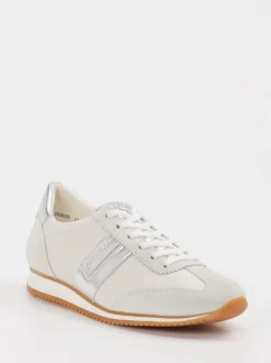 Paul Green – Sneaker aus Leder mit Metallic-Details
