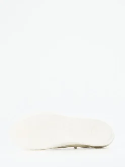 Paul Green – Sneaker aus Metallicleder silberfarben