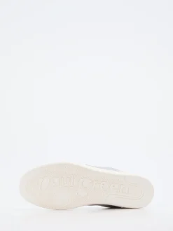 Paul Green – Sneaker aus Metallicleder silber