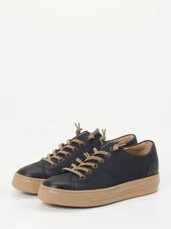 Paul Green – Sneaker aus Nubukleder Dunkelblau