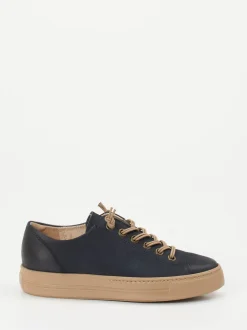 Paul Green – Sneaker aus Nubukleder Dunkelblau