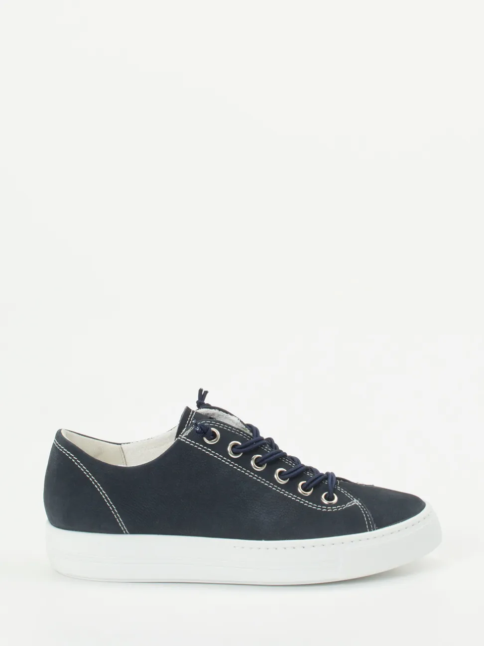 Paul Green – Sneaker aus Nubukleder in Dunkelblau