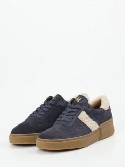 Paul Green – Sneaker aus Veloursleder mit Teddyfutter