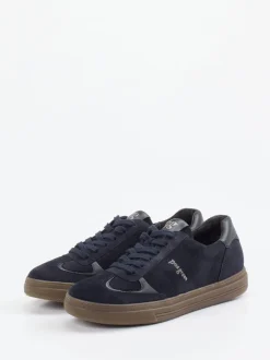 Paul Green – Sneaker aus Veloursleder Dunkelblau