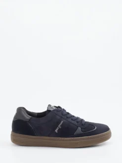 Paul Green – Sneaker aus Veloursleder Dunkelblau