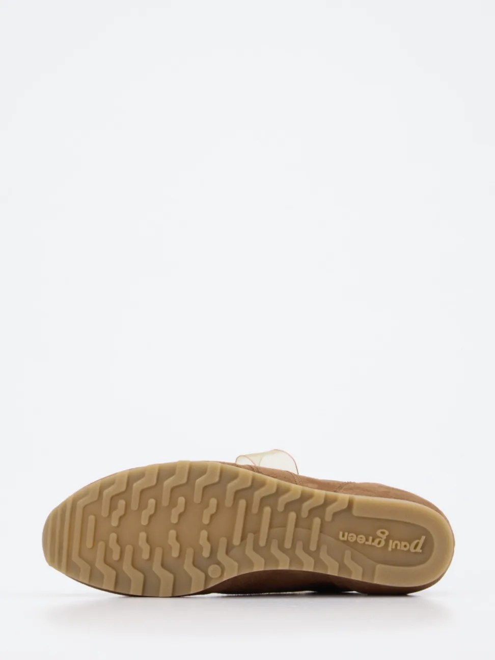 Paul Green – Sneaker aus Veloursleder in Braun