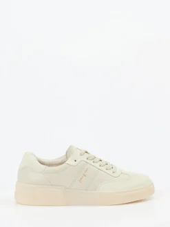 Paul Green – Sneaker aus Veloursleder beige