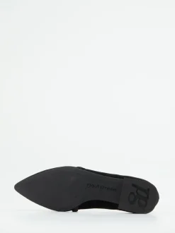 Paul Green – Spangenpumps aus Veloursleder schwarz