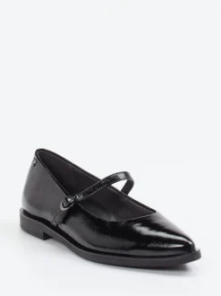 Paul Green – Spangenpumps aus Lackleder schwarz