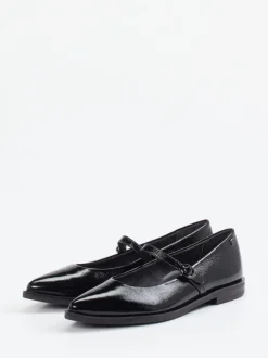 Paul Green – Spangenpumps aus Lackleder schwarz