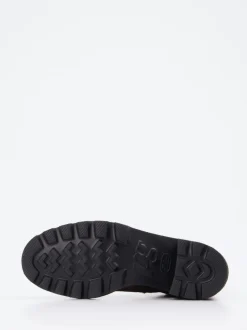 Paul Green – Stiefelette aus Veloursleder schokobraun