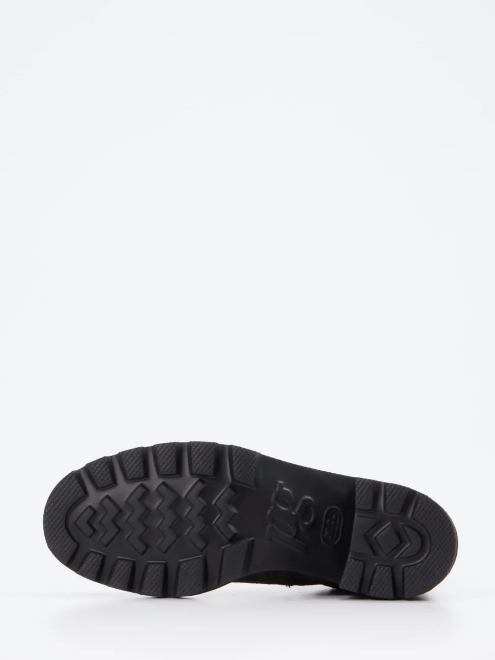 Paul Green – Stiefelette aus Veloursleder schokobraun