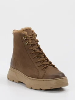 Paul Green – Stiefeletten aus Nubukleder braun