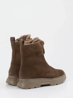 Paul Green – Stiefeletten aus Veloursleder braun