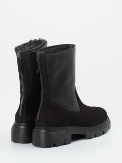 Paul Green – Winterstiefel aus Nubukleder Schwarz