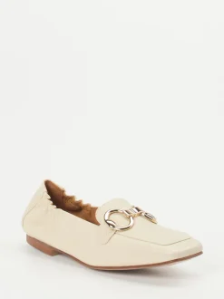 Pedro Miralles – Loafer aus Kalbleder in Beige