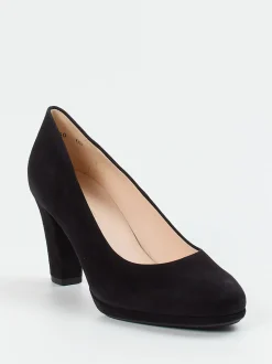 Peter Kaiser – Pumps aus Veloursleder schwarz