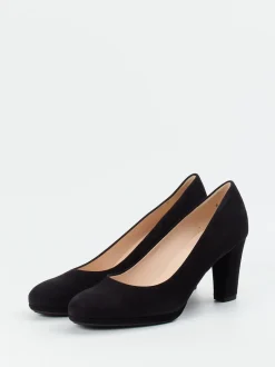Peter Kaiser – Pumps aus Veloursleder schwarz