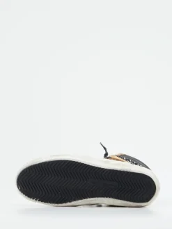 Philippe Model – High-Top Sneaker aus Leder mit Glitzer