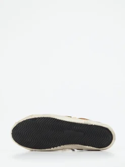 Philippe Model – High-Top Sneaker aus Veloursleder cognac