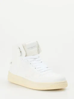 Philippe Model – High-Top Sneaker aus veganem Leder Weiß
