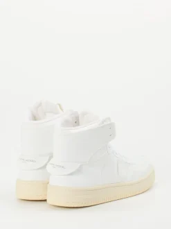 Philippe Model – High-Top Sneaker aus veganem Leder Weiß