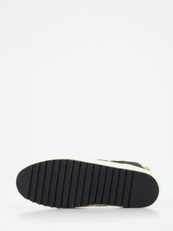 Philippe Model – High-Top Sneaker aus Kalbleder schwarz