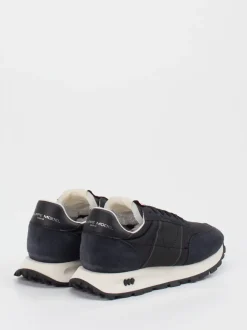 Philippe Model – Retro-Sneaker aus Veloursleder und Nylon
