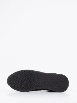 Philippe Model – Retro-Sneaker aus Veloursleder schwarz