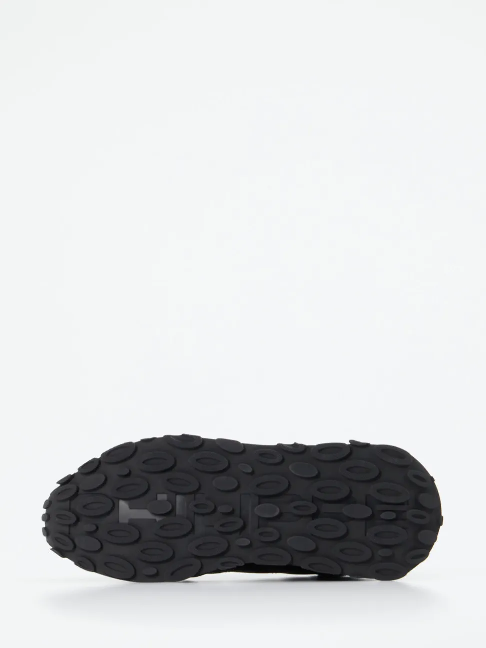 Philippe Model – Sneaker aus Veloursleder und Leder schwarz