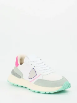 Philippe Model – Sneaker aus Veloursleder in Multicolor