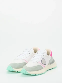 Philippe Model – Sneaker aus Veloursleder in Multicolor