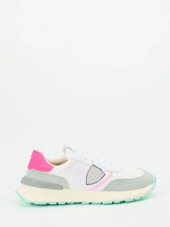Philippe Model – Sneaker aus Veloursleder in Multicolor