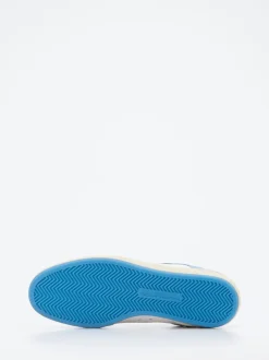 Philippe Model – Sneaker aus Veloursleder und Leder Weiß