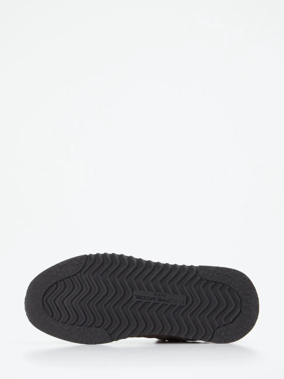 Philippe Model – Sneaker aus Veloursleder in Taupe