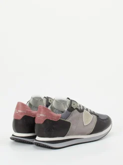 Philippe Model – Sneaker aus Kalbleder im Retro-Stil