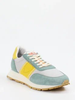 Philippe Model – Sneaker aus Veloursleder und Nylon