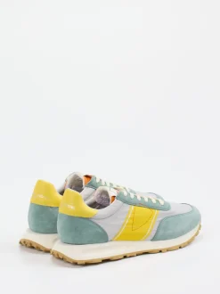 Philippe Model – Sneaker aus Veloursleder und Nylon