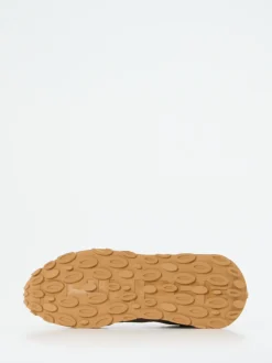Philippe Model – Sneaker aus Veloursleder in Grün