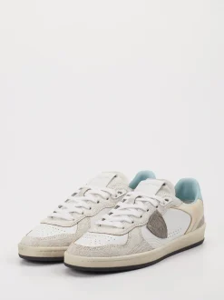 Philippe Model – Sneaker aus Kalbleder in Weiß