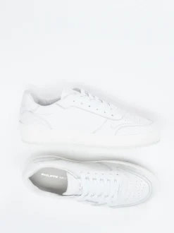 Philippe Model – Sneaker aus Kalbleder Weiß