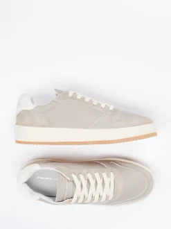 Philippe Model – Sneaker aus Kalbleder und Veloursleder