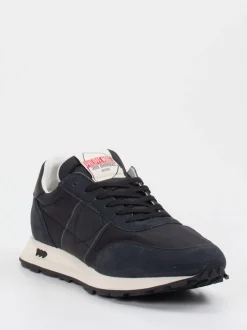 Philippe Model – Sneaker aus Veloursleder und Nylon Schwarz