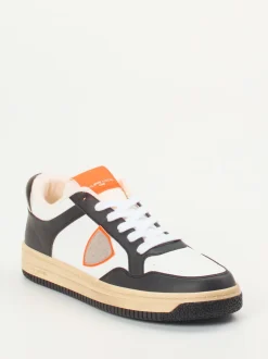 Philippe Model – Sneaker aus veganem Glattleder weiß
