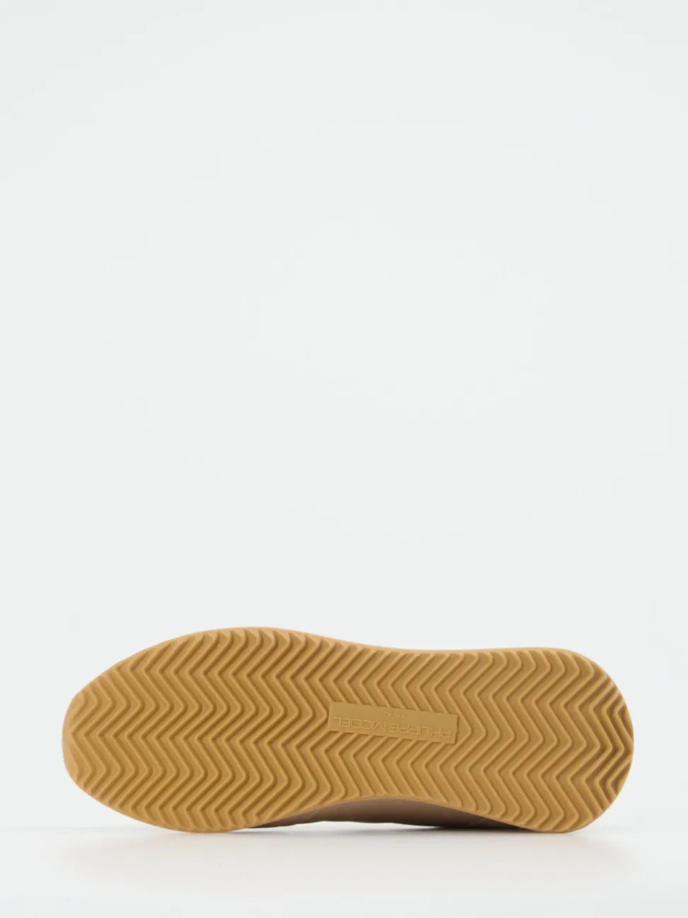 Philippe Model – Sneaker aus Kalbleder in Beige