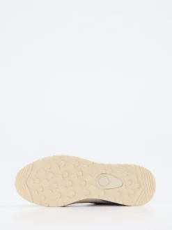 Piedi Nudi – Chunky Sneaker aus Veloursleder beige