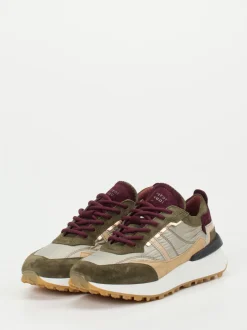 Piedi Nudi – Retro-Sneaker aus Veloursleder und Textil